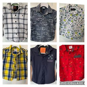 Button down shirts bundle of 7! 12-18 M